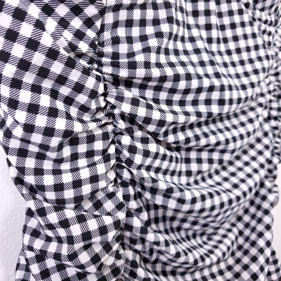 Old Navy Gingham One Piece Swim Suit - Picture 5 of 8